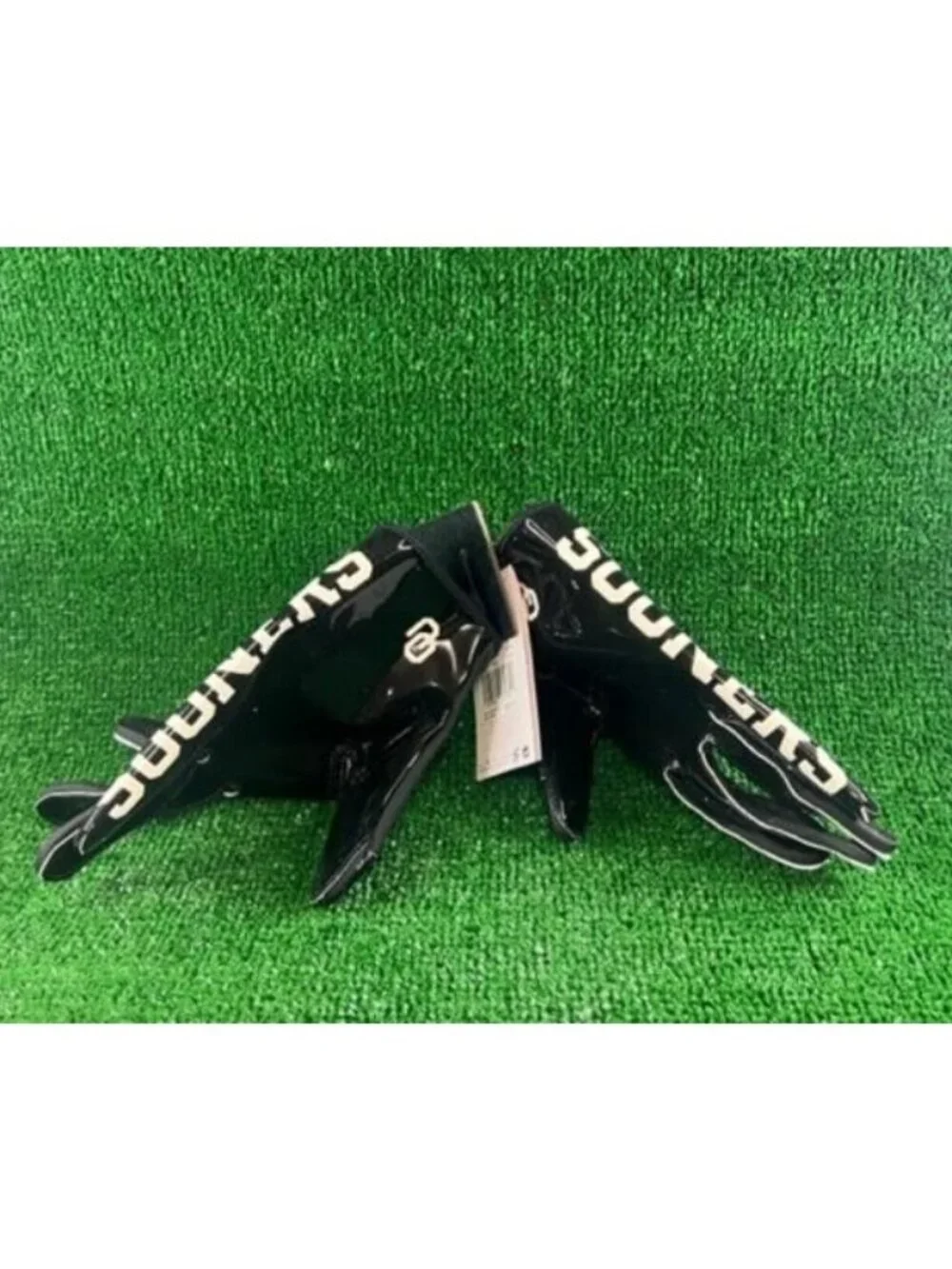 Oklahoma Sooners OU Football Black Team Issued Jordan Gloves DX5202-029 Sz 3XL